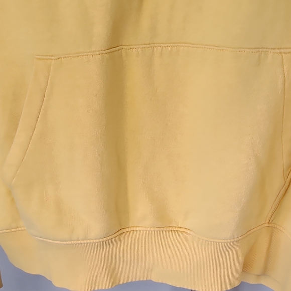 Peanuts Yellow Snoopy Athletic Club Hoodie Sweatshirt Size XL - Picture 5 of 9